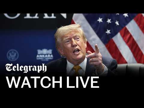 Live: Trump to speak at Nato summit in Ankara