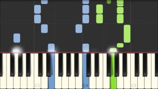 Video thumbnail of "Marching Through Georgia - Henry Clay Work [Piano Tutorial] (Synthesia)"