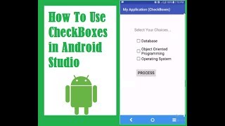09 How to Use CheckBoxes in Android Studio