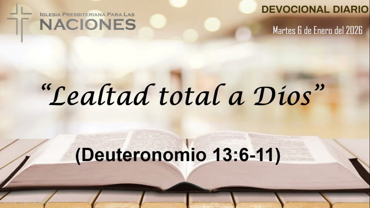 "Lealtad total a Dios" (Deuteronomio 13:6-11)