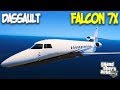 DASSAULT FALCON 7X (ДАССО ФАЛКОН 7X) - ГТА 5 МОДЫ (GTA 5 MODS)