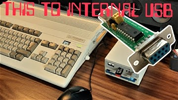 Amiga 500plus dream machine USB mouse Part 3