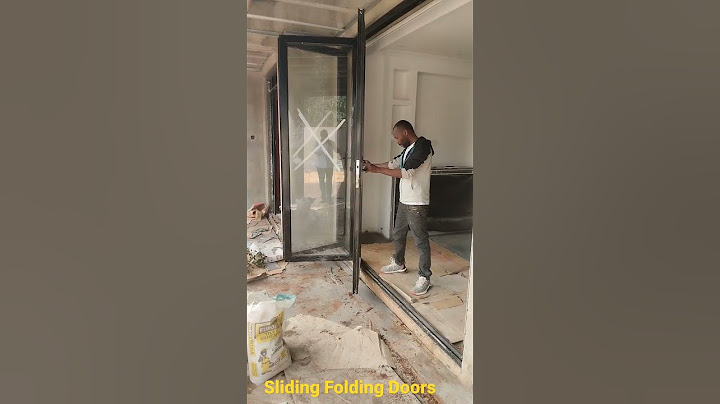 Aluminum Sliding folding Doors