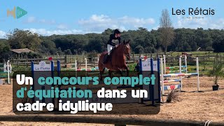 Un concours complet d’équitation dans un cadre idyllique