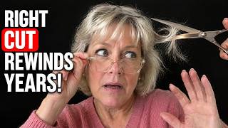 5 Haircuts That Take Years Off After 60 If You Wear Glasses