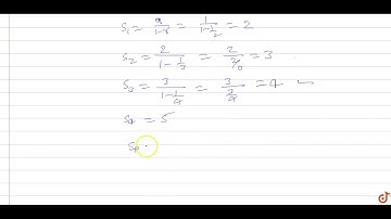 If `S_1, S_2,S_3,S_4,.....,S_p ` denotes the sums of infinite geometric series whose first term...