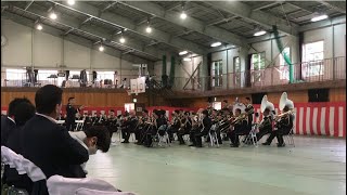 自衛隊の吹奏楽部が聖者の行進を演奏🎺