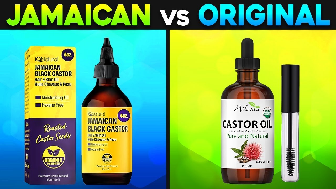 Jamaican Black Castor Oil vs Regular Castor Oil (Which One's BEST?)