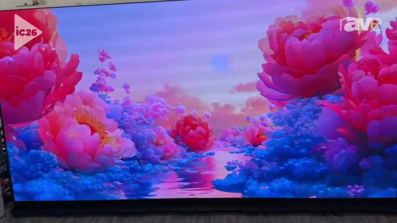 InfoComm 2026: Charming LED Features P1.86 Indoor LED Poster Display