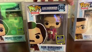 Funko Anchorman Sdcc 2020 Set