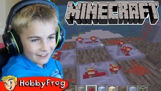 Minecraft Making a Song With Music Boxes By HobbyFrogTv