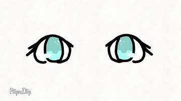 Flipaclip Eye Blinking Animation