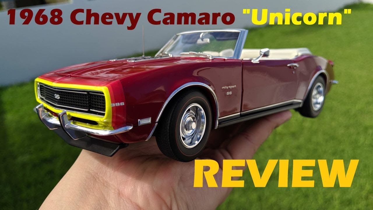 Review: 1968 Unicorn SS Camaro (D88 Stripe Package) in 1/18 scale
