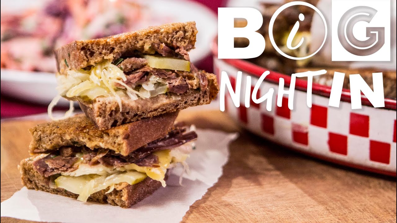 how to change wifi password Reuben Sandwich & Purple Slaw Recipe | Big Night In
