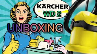 KARCHER WD 2 Plus / Распаковка