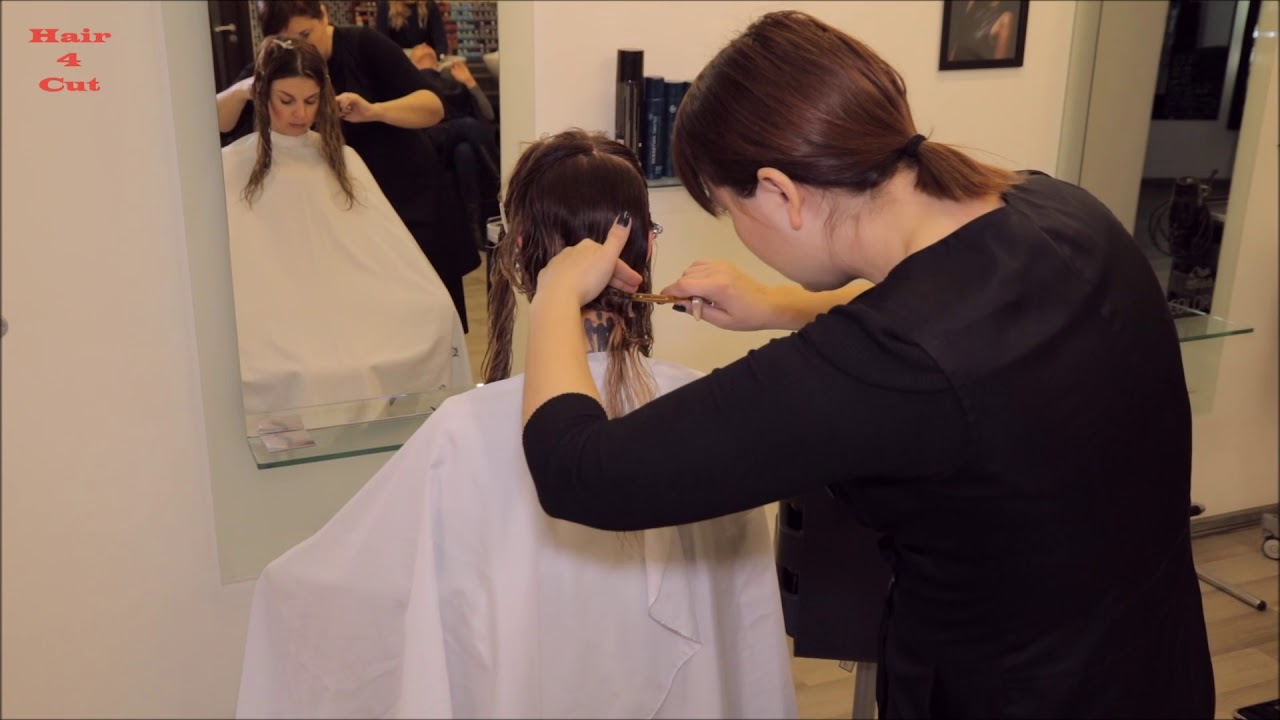 2018-15 Anna preview - long hair cut to a bob