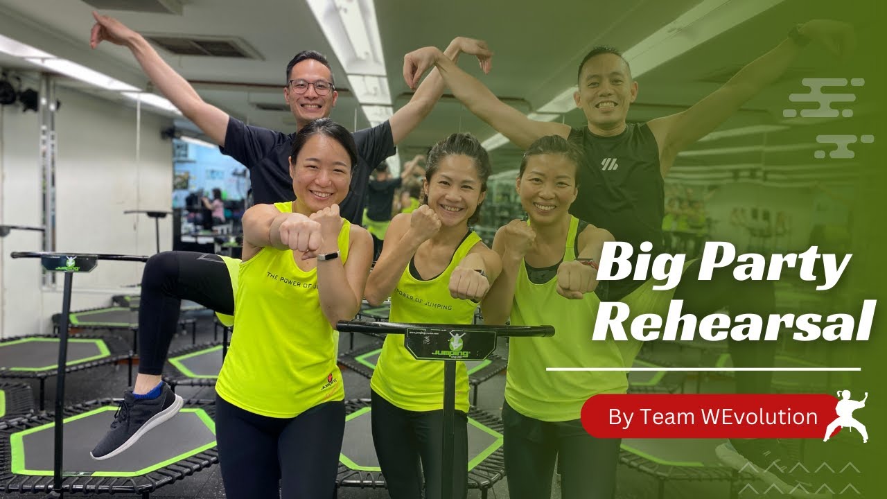 Singapore JumpFest Jumping Big Party 2023 Rehearsal By Team WEvolution