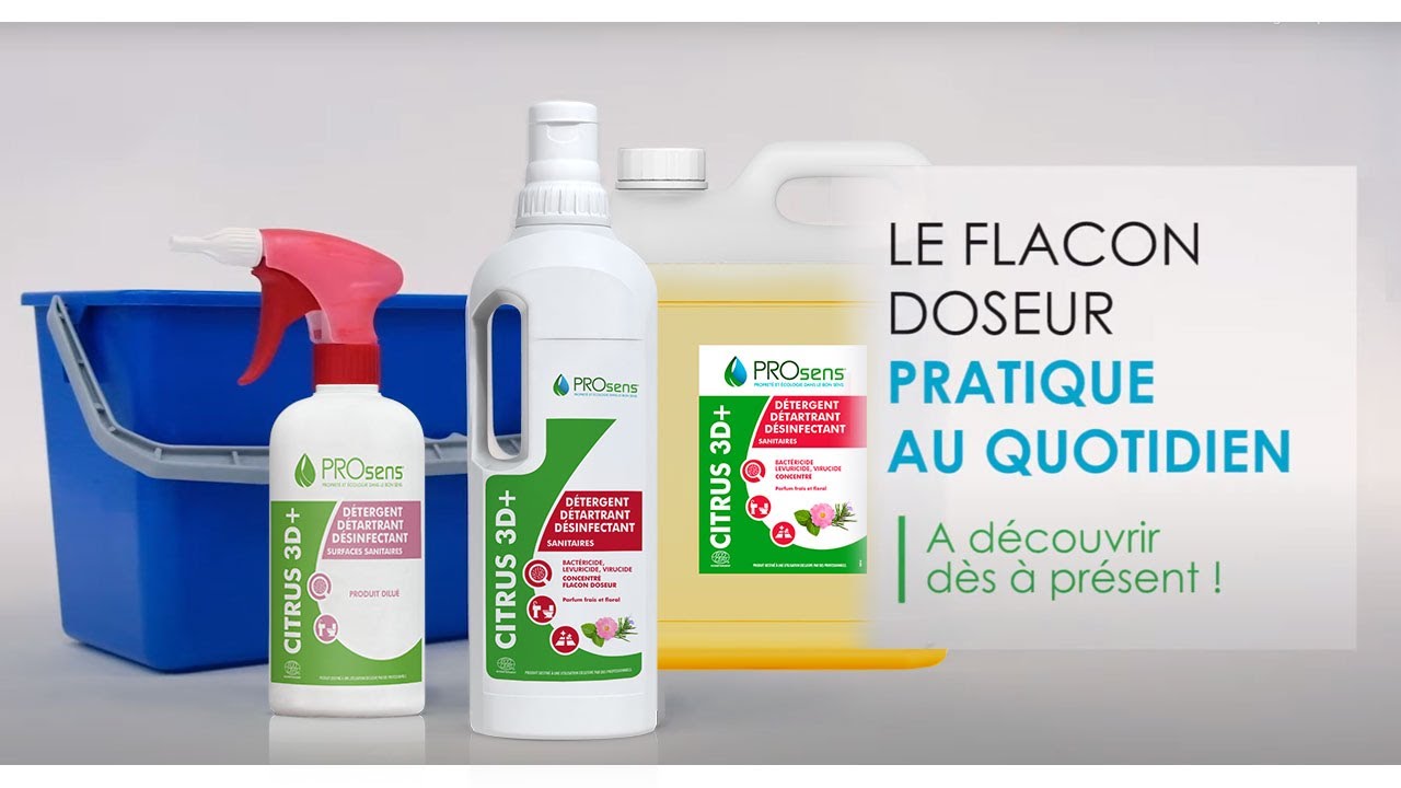 Prosens ELEIS Four 750 ml puissant dégraissant Ecocert sans allergène