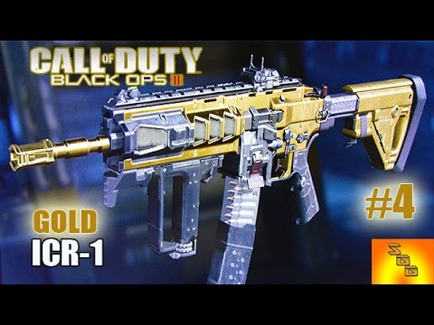 Call Of Duty Black Ops 3 4 Gold Camo Assault Rifle Icr 1 How To Unlock Bloodthirsty Medals Youtube