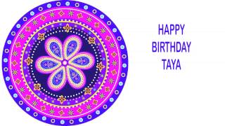 Taya   Indian Designs - Happy Birthday