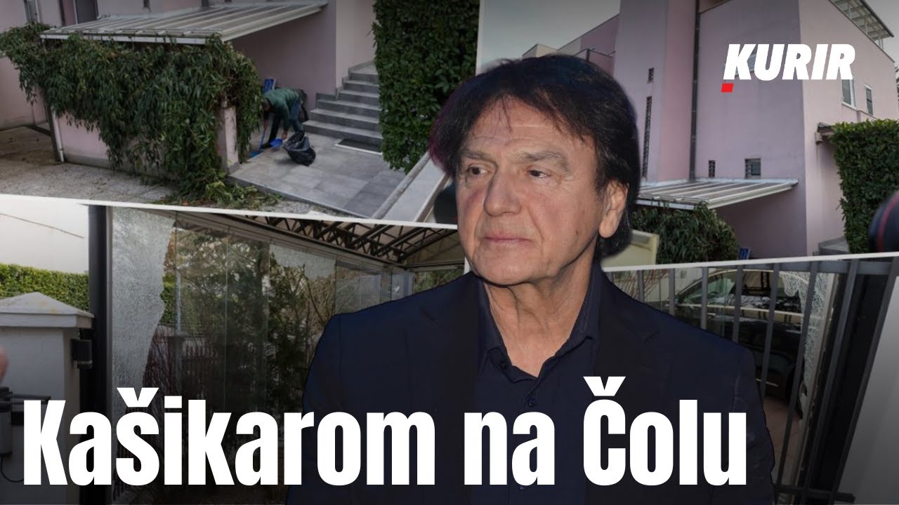 Kome je Zdravko Čolić meta? Sigurnosne kamere zabeležile trenutak napada!