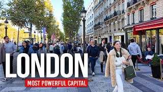 LONDON, England 🇬🇧 Europe’s Most Powerful Capital | 4K Walking Tour