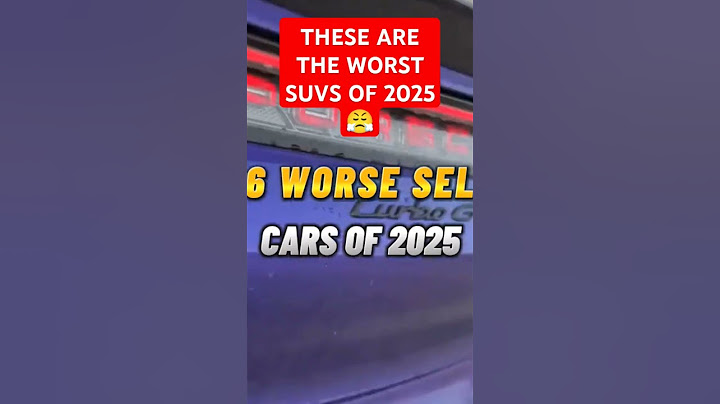 Top 6 WORST Selling SUVS In 2025 😤! #shorts #autoindustry