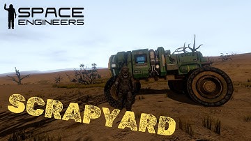 Getting Into a SCRAPload of FUN | Space Engineers | Scrapyard EP 1