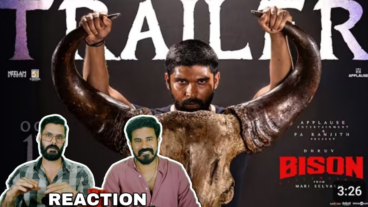 Bison Official Trailer Reaction | Dhruv Vikram Mari Selvaraj | Anupama Rajisha | Entertainment Kizhi