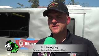 Incendios en el Area de Okanogan County en Washington
