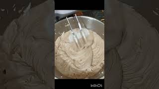 making chocolate cream happiness cake cakemaking orangecake chocolate chocolatecake baking