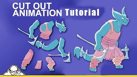 Cut Out Animation Tutorial Blender 2.93