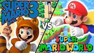 Super Mario Bros. 3 VS Super Mario World - Which is Better?