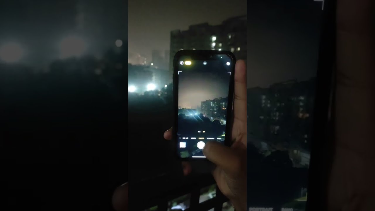 iPhone 11 camera test at night 
