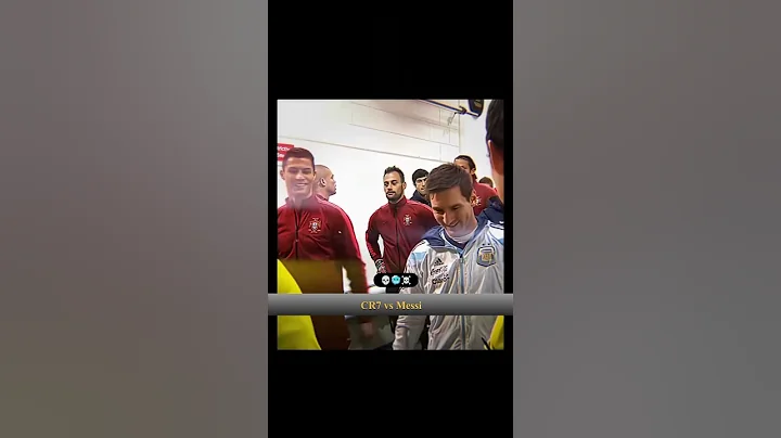 Messi & Ronaldo Respect 👏 #cr7 #messi
