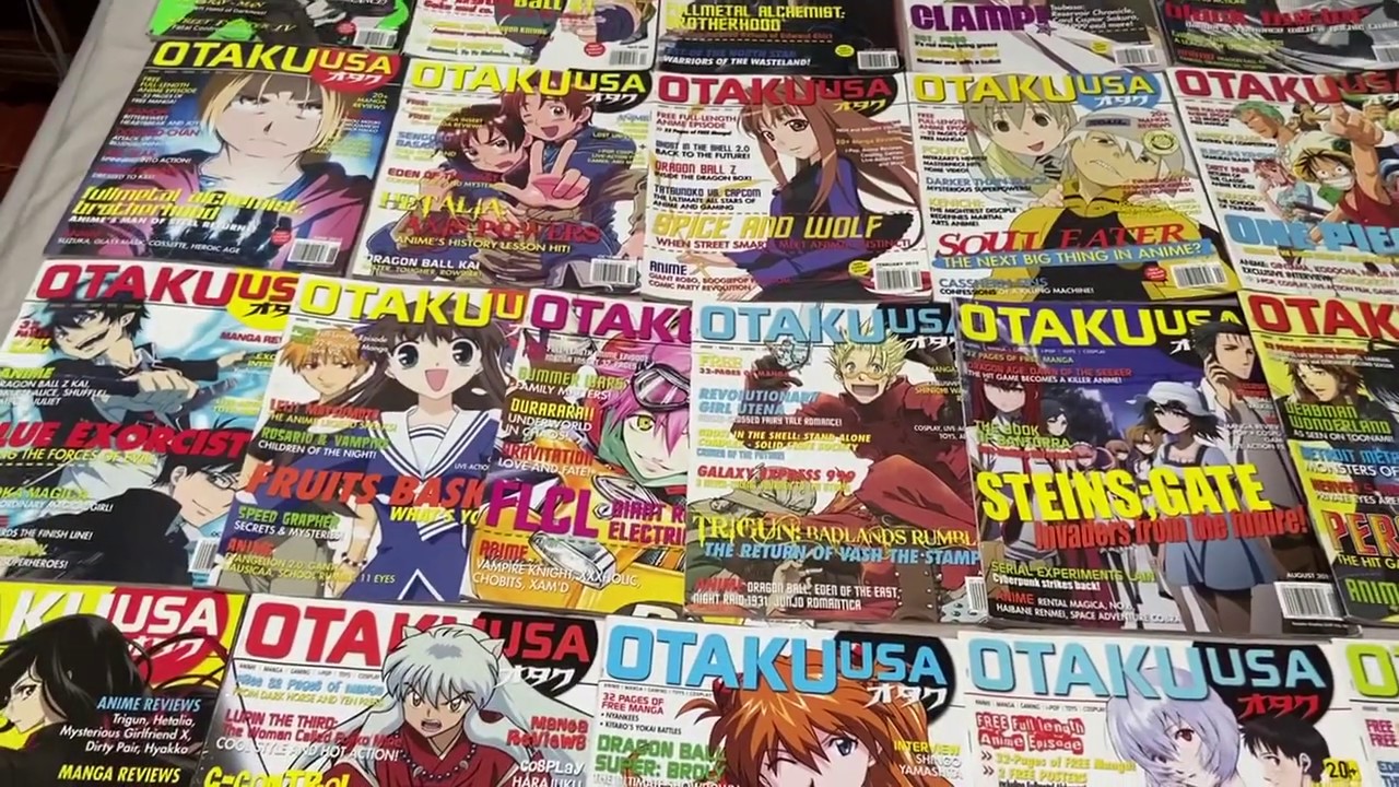 OTAKU USA Magazine APRIL 2020 Manga Reviews COSPLAY GAMES Anime