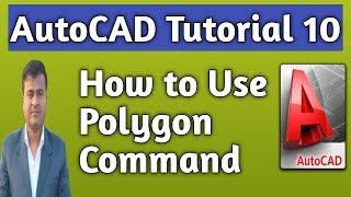 How to use polygon commond || Autocad course online ||  Auto CAD Tutorial