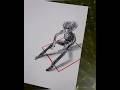 How to draw a 3D drawing 😲#art #3dart #shorts #foryou