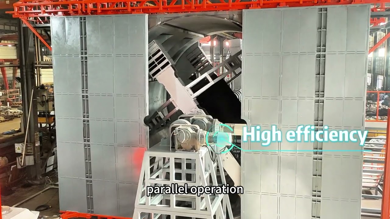 Boost Your Rotomolding Production with High-Efficiency Shuttle-Type Machines!