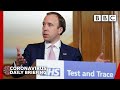 Coronavirus: Test and trace system will start on Thursday - Covid-19 Government Briefing 🔴 - BBC