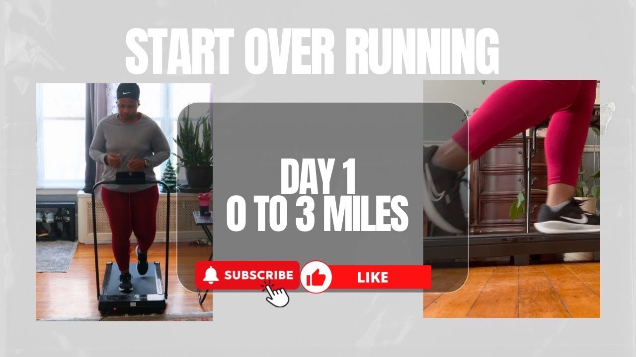 Starting Over: My First Jog/Walk to Build Cardio and Lose Weight - YouTube