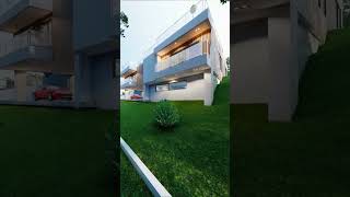 Hillside house #youtubeshort #architecture #minimalism #moderndesign Hillside house #youtubeshort #architecture #minimalism #moderndesign