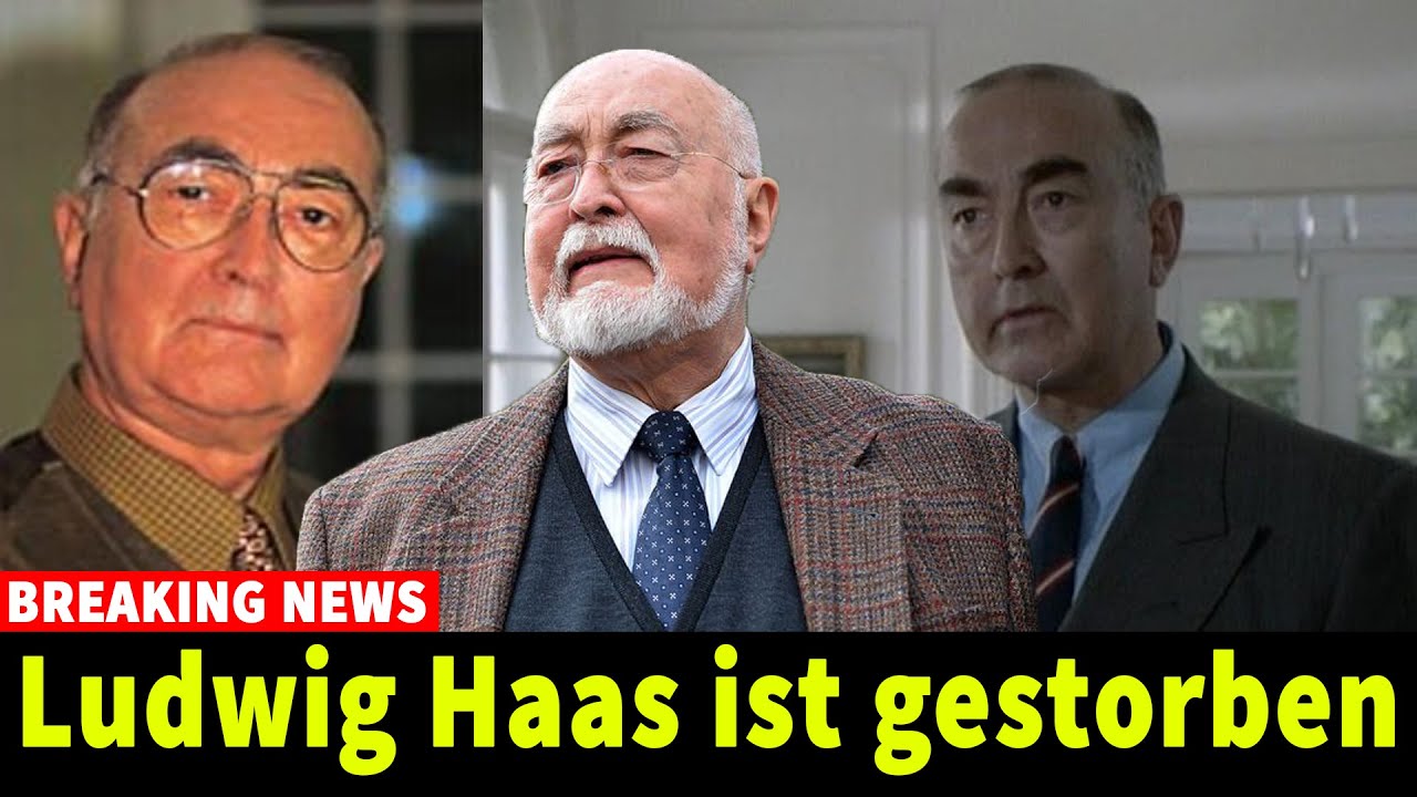 "Lindenstraße"-Star Ludwig Haas ist gestorben