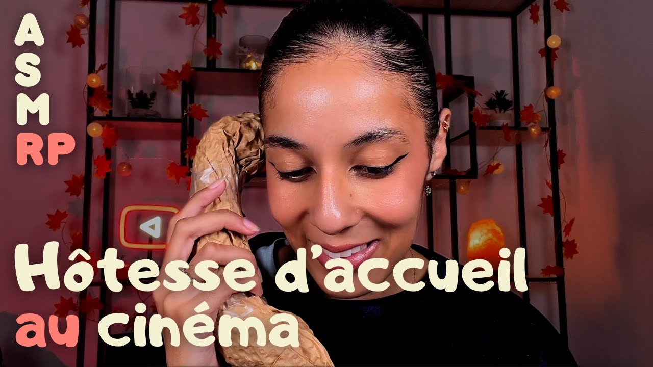 ASMR RP -  Hôtesse d'accueil au cinéma