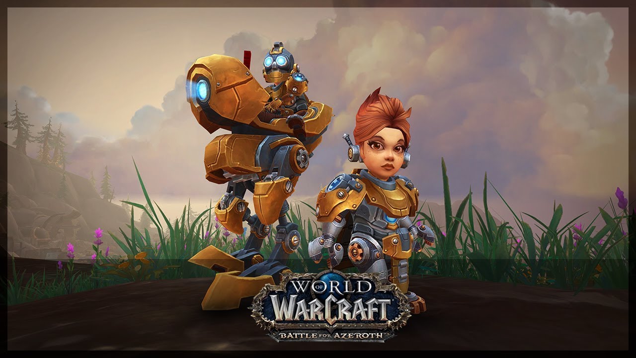 NEW ALLIED RACE CUSTOMIZATION - MECHAGNOMES! | 8.3.0 | Battle for Azeroth