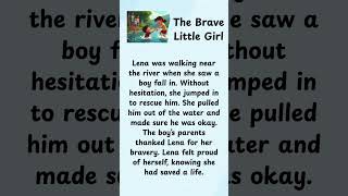 The Brave Girl Story | Learn English with a Short Story for Beginners 🌟