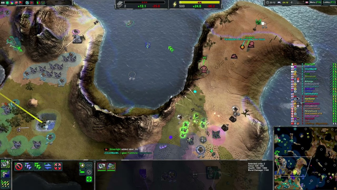 Zero-K Gameplay PvP No Commentary