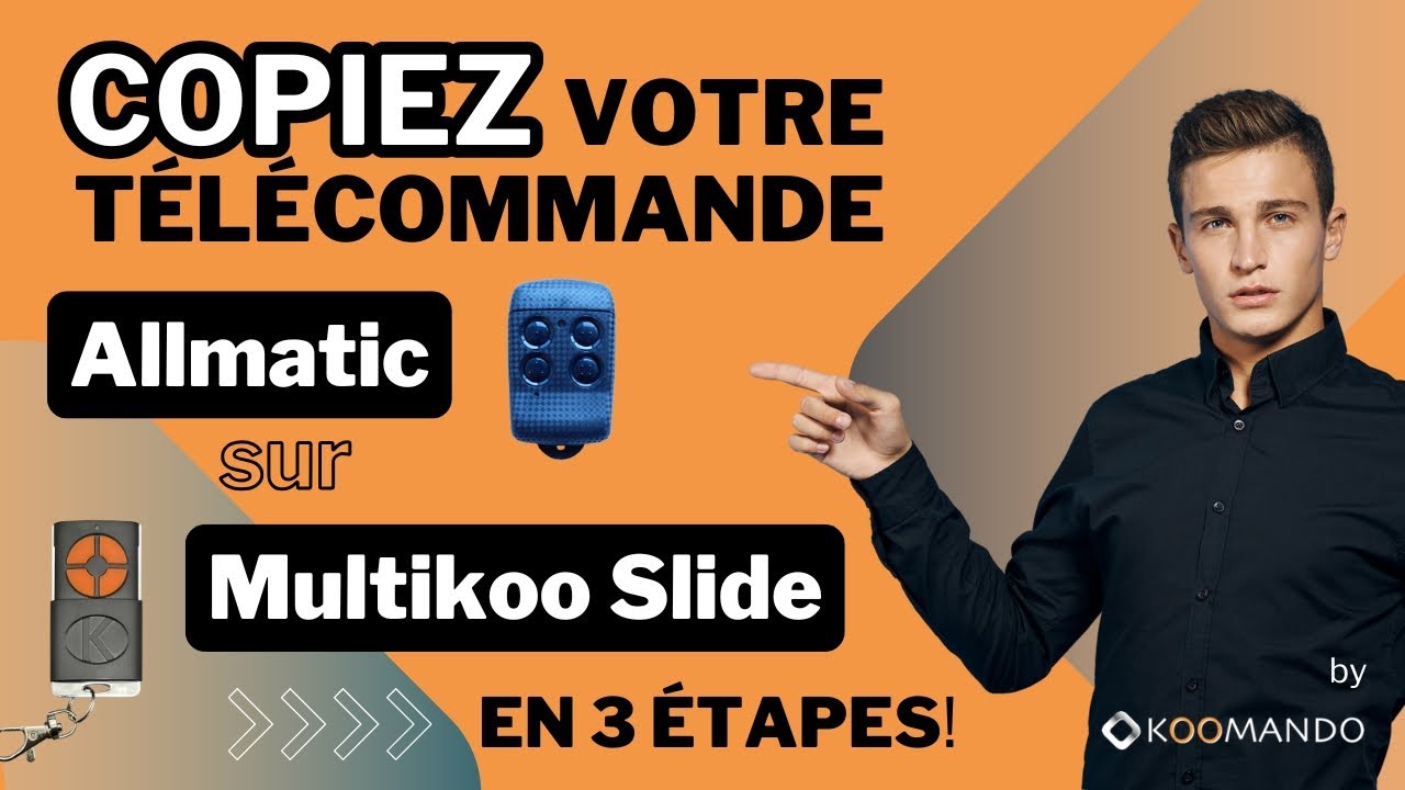 Télécommandes portail programmables - clecor