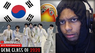 FIRST REACTION to BTS (방탄소년단) | Dear Class Of 2020 ft. Boy With Luv, Spring Day &amp; Mikrokosmos