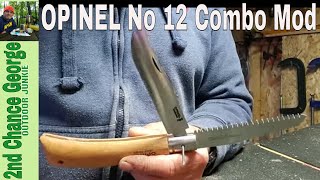 Transforming Opinel No12 Into The Ultimate Bushcraft Tool: Monterized Combination Mod Tutorial!